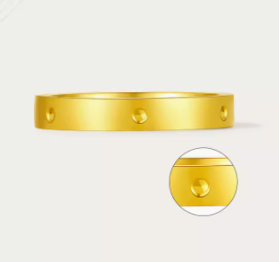 足金5G戒指